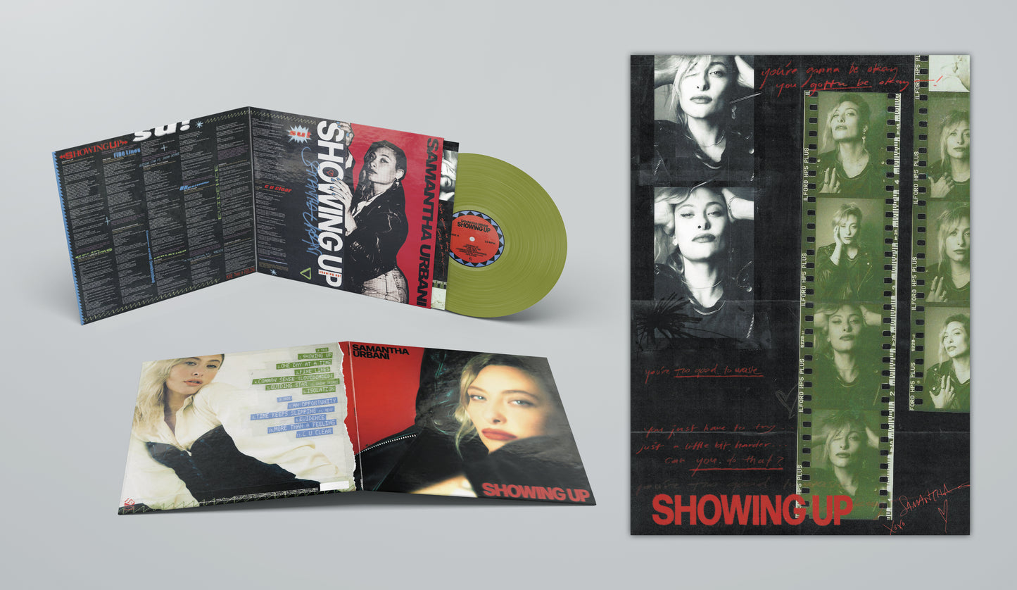 Showing Up - Khaki Vinyl