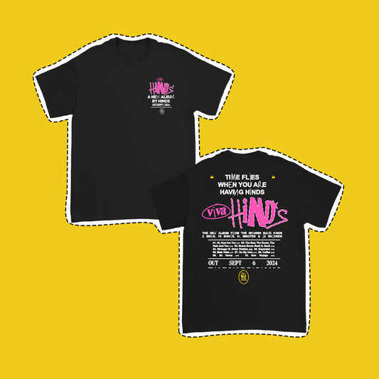 VIVA HINDS - Black T-Shirt